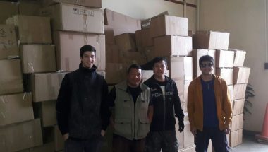 El Poder Judicial donó 230 cajas con papel a la Fundación Garrahan