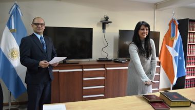 Juró la Prosecretaria del Juzgado de Familia y Minoridad Nº 1 de Ushuaia
