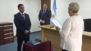 Toman juramento al nuevo Secretario del Juzgado de Primera Instancia del Trabajo de Río Grande