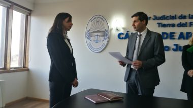 Juró la nueva prosecretaria penal de la Cámara de Apelaciones de Ushuaia