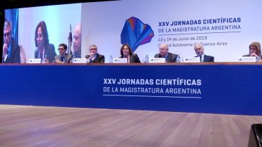 Battaini disertó en las XXV Jornadas Científicas de la Magistratura Argentina