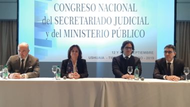 Exitosa apertura del XIII Congreso Nacional del Secretariado Judicial y del Ministerio Público