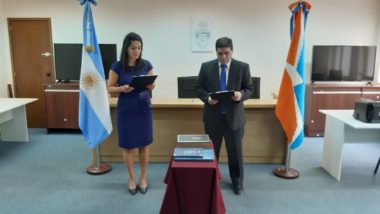 Toman juramento a los nuevos Secretarios del Juzgado de Primera de Familia y Minoridad Nº1 de Río Grande