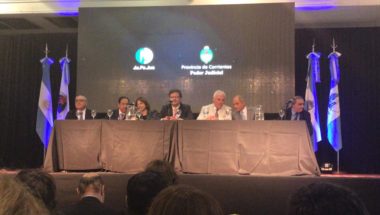 La Doctora Battaini abrió el VII Congreso Argentino de Justicia y Tecnología en Corrientes