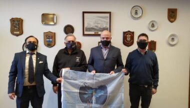 Visita protocolar de representantes del Centro de Ex Combatientes de Malvinas