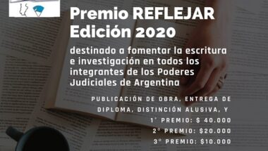 ABREN CONVOCATORIA PARA PARTICIPAR DEL “PREMIO REFLEJAR EDICIÓN 2020”