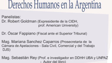 Invitan a participar de la conferencia virtual sobre la protección de los Derechos Humanos en la Argentina