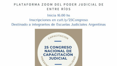 Declaran de interés el 25º Congreso Nacional de Capacitación Judicial de REFLEJAR