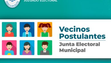 Se encuentra publicado on-line el listado de vecinos inscriptos para integrar la Junta Electoral Municipal
