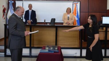 La Dra. Gutiérrez juró como Jueza de la Cámara de Apelaciones del Distrito Judicial Norte  