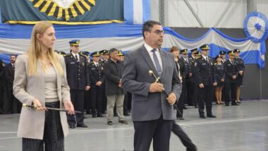 Poder Judicial presente en el 29° Aniversario de la Escuela de Policía de Tierra del Fuego