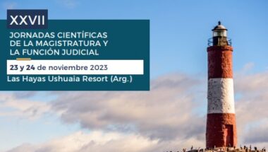 Inscriben para las XXVII Jornadas Científicas de la Magistratura y la Función Judicial