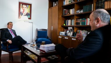 El Presidente del STJ recibió al nuevo Cónsul de Chile 
