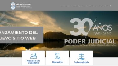 Moderno y accesible: el Poder Judicial presenta su nuevo Sitio Web   